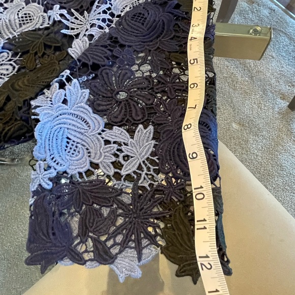 Tahari beautiful blue lace dress - Picture 6 of 11